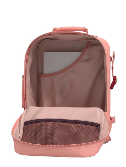 CLASSIC 36L Plecak podr&oacute;żny pod siedzenie r&oacute;żowy makaronik - Plecaki szkolne i rekreacyjne