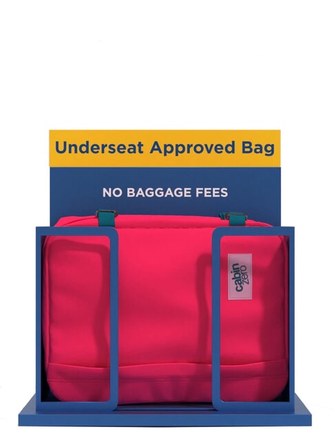 CLASSIC 28L Plecak podr&oacute;żny pod siedzenie Miami magenta - Plecaki szkolne i rekreacyjne