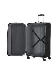 AMERICAN TOURISTER BLAZING RIDE Zestaw 3 w&oacute;zk&oacute;w + torba podr&oacute;żna + 2 plecaki + 2 kosmetyczki czarny/szary - Zestaw w&oacute;zk&oacute;w - 3