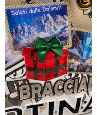 BRACCIALINI CARTOLINE CORTINA Torebka z paskiem na ramię wielo - Torby damskie - 4