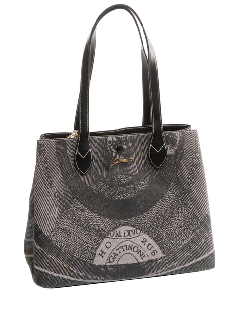 PLANETARIUM Torba na ramię Shopper monochromatyczny jasnoszary/czarny - Torby damskie