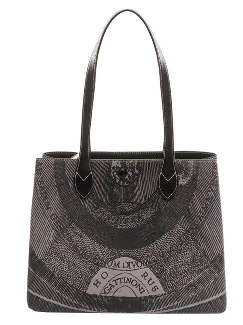 PLANETARIUM Torba na ramię Shopper monochromatyczny jasnoszary/czarny - Torby damskie