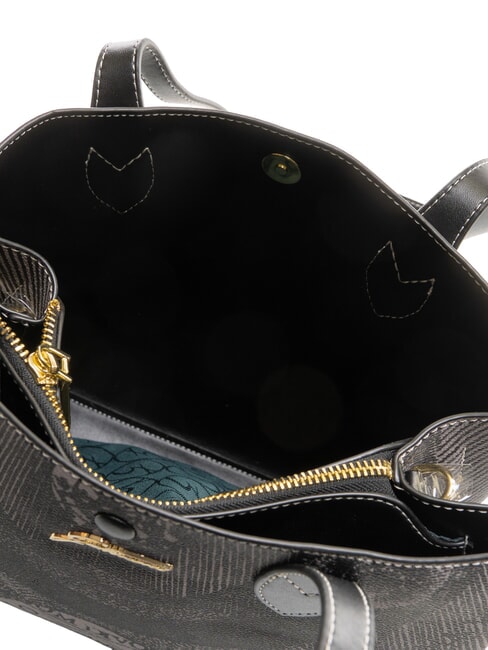 PLANETARIUM Torba na ramię Shopper monochromatyczny jasnoszary/czarny - Torby damskie