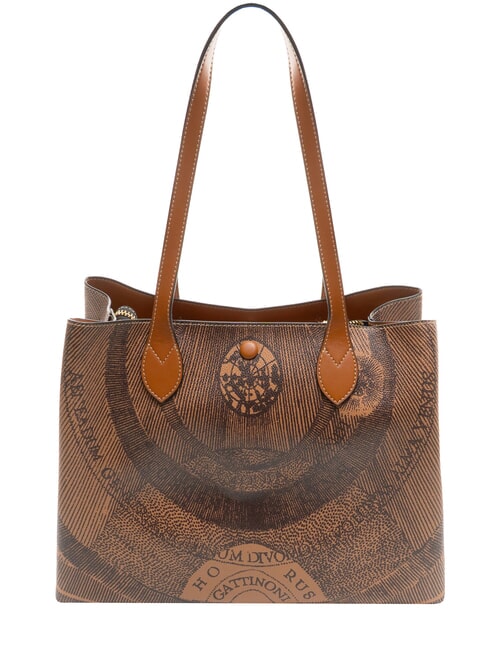 PLANETARIUM Torba na ramię Shopper monocromat.dk brwi/opalenizna - Torby damskie