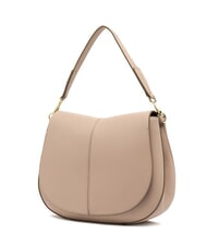 GIANNI CHIARINI HELENA ROUND Mała sk&oacute;rzana torba na ramię r&oacute;żowa s&oacute;l - Torby damskie - 2