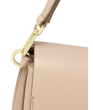 GIANNI CHIARINI HELENA ROUND Mała sk&oacute;rzana torba na ramię r&oacute;żowa s&oacute;l - Torby damskie - 4