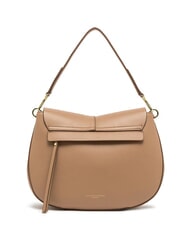 GIANNI CHIARINI HELENA ROUND Mała sk&oacute;rzana torba na ramię glina - Torby damskie - 3
