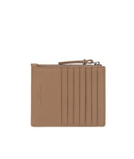 GIANNI CHIARINI GRAIN Płaski sk&oacute;rzany portfel z zamkiem błyskawicznym glina - Portfele damskie - 3