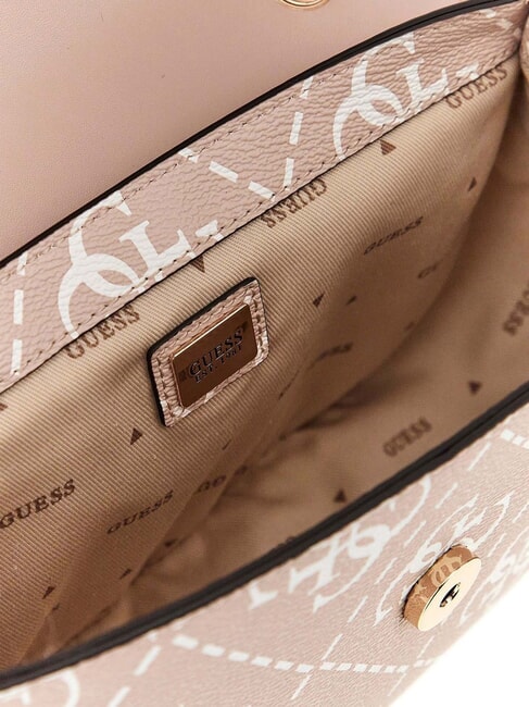 IZZY 4G Mała torebka na ramię / torba crossbody logo piasku - Torby damskie