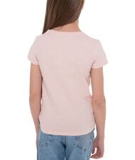 GUESS KIDS Koszulka z kr&oacute;tkim rękawem i kryształkami słodki r&oacute;ż - Koszulka dziecięca - 5