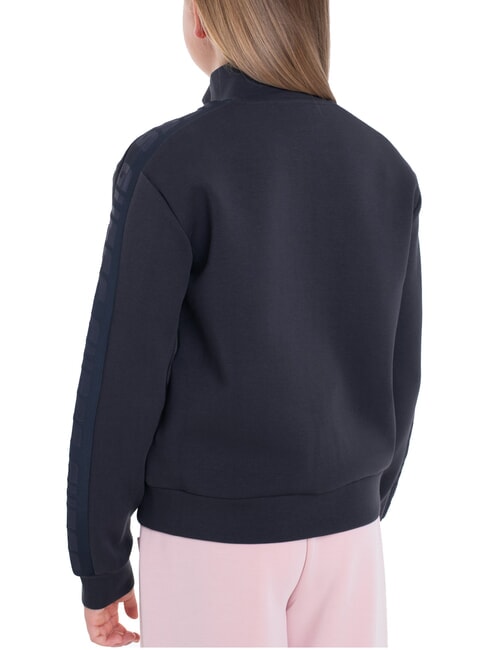 ACTIVE KIDS Bluza z zamkiem błyskawicznym niebieski grafitowy szary - Bluzy dziecięce