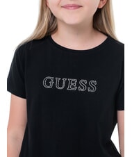 GUESS MINI ME KIDS Koszulka z logo ze strasami odrzutowiec - Koszulka dziecięca - 6