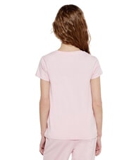 GUESS KIDS Koszulka z kr&oacute;tkim rękawem i misiem wata cukrowa r&oacute;żowa - Koszulka dziecięca - 5