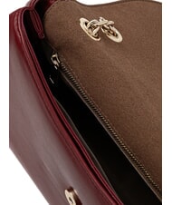 FURLA NADIA Torba na ramię, torba typu crossbody ze sk&oacute;ry nappa rubin - Torby damskie - 4
