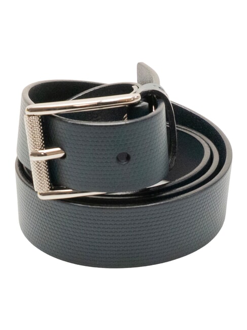 BUCKLE Pasek sk&oacute;rzany niebieski - Paski