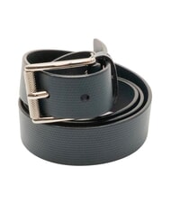 CERRUTI BUCKLE Pasek sk&oacute;rzany niebieski - Paski - 3