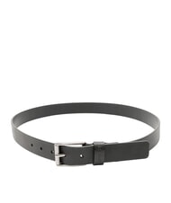 CERRUTI BUCKLE Pasek sk&oacute;rzany czarny - Paski - 2