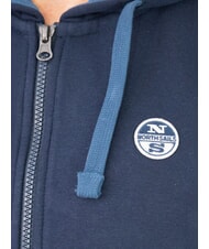NORTH SAILS PATCH Bluza z kapturem zapinana na zamek granatowy - Bluzy męskie - 3