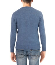NORTH SAILS N|S Sweter z okrągłym dekoltem w kolorze melanżu ciemny denim - Koszulki męskie - 2