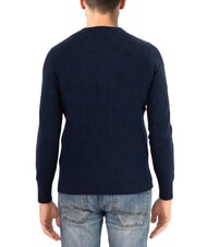 NORTH SAILS N|S Sweter z okrągłym dekoltem i haftowanym logo granatowy - Koszulki męskie - 2