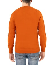 NORTH SAILS N|S Sweter z okrągłym dekoltem i haftowanym logo złoty płomień - Koszulki męskie - 2