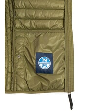 NORTH SAILS PADDED Kurtka pikowana z kapturem bluszcz zielony - Kurtki puchowe męskie - 4