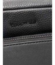 CERRUTI SCOTT Sk&oacute;rzana torba czarny - Torby na ramię męskie - 3