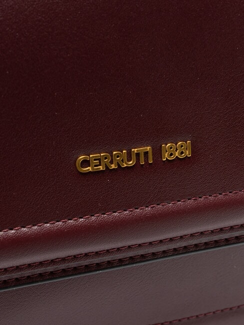 CERRUTIS Torebka z paskiem na ramię Burgundia - Torby damskie