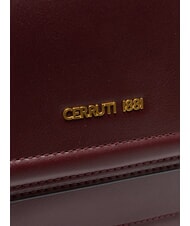 CERRUTI CERRUTIS Torebka z paskiem na ramię Burgundia - Torby damskie - 3