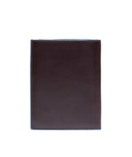 PIQUADRO BLUE SQUARE Pionowy portfel sk&oacute;rzany MAHOŃ - Portfele męskie - 4