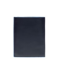 PIQUADRO BLUE SQUARE Pionowy portfel sk&oacute;rzany niebieski - Portfele męskie - 4