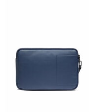 PIQUADRO ATLAS Męska sk&oacute;rzana saszetka na iPada niebieski - Uchwyt i organizer na tablet - 3