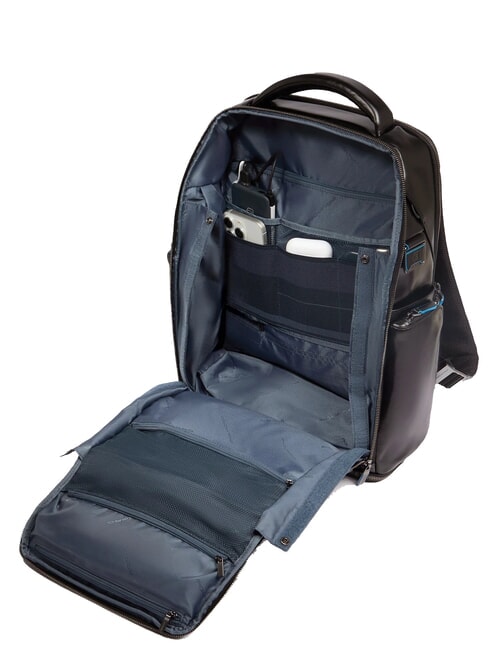 BLUE SQUARE  Plecak sk&oacute;rzany na laptopa 15,6" MAHOŃ - Plecaki na laptopa do pracy