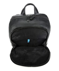 PIQUADRO MODUS SPECIAL Plecak sk&oacute;rzany na laptopa 14" Czarny - Plecaki na laptopa do pracy - 3