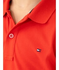 TOMMY HILFIGER TH KIDS Koszulka polo dziecięca z długim rękawem głęboki szkarłat - Koszulka dziecięca - 3