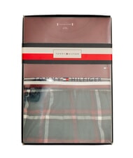 TOMMY HILFIGER TH KIDS Piżama, koszula i spodnie rg/ zielony globalny pasek ck - Piżamy dziecięce - 4