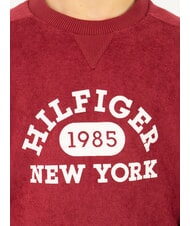 TOMMY HILFIGER TH KIDS Bluza dziecięca z nadrukiem czerwony - Bluzy dziecięce - 3