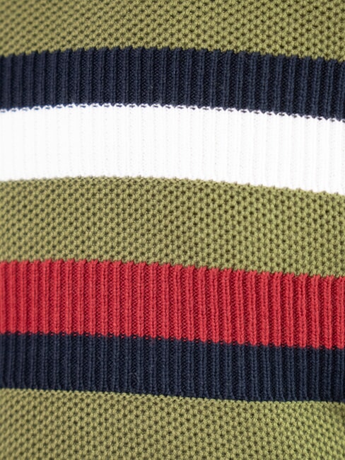 TH KIDS Sweter dziecięcy z bawełny z okrągłym dekoltem putting green - Swetry dziecięce
