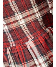TOMMY HILFIGER TH KIDS Sukienka w kratkę z długim rękawem dla dziewczynek wielokrotne sprawdzanie - Sukienki dla małych dziewczynek - 3