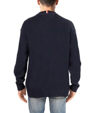 TOMMY HILFIGER TH Bawełniany sweter z okrągłym dekoltem i logo niebo pustyni/monogram nieba pustyni - Koszulki męskie - 2