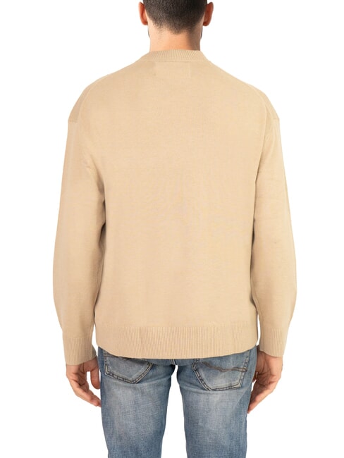 CK JEANS  taupe plaza - Koszulki męskie