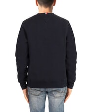 TOMMY HILFIGER TH Męska bluza z okrągłym dekoltem i logo - Bluzy męskie