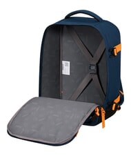 AMERICAN TOURISTER TAKE2CABIN S Plecak pod siedzeniem ok Ryanair ciemny granat/promienna pomarańcza - Plecaki szkolne i rekreacyjne - 4