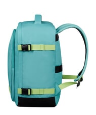 AMERICAN TOURISTER TAKE2CABIN S Plecak pod siedzeniem ok Ryanair przykurzony turkus/limonka - Plecaki szkolne i rekreacyjne - 4