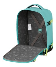 AMERICAN TOURISTER TAKE2CABIN S Plecak pod siedzeniem ok Ryanair przykurzony turkus/limonka - Plecaki szkolne i rekreacyjne - 5