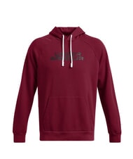 UNDER ARMOUR FLC TXTR Bluza z kapturem kardynał - Bluzy męskie - 4