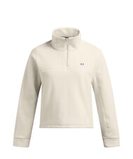UNDER ARMOUR EXPANSE FLEECE Podkoszulek szczyt biały - Bluzy damskie - 3
