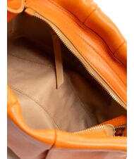 GIANNI CHIARINI LUCIA Sk&oacute;rzana torba na ramię koral - Torby damskie - 4