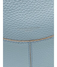GIANNI CHIARINI MINERVA Sk&oacute;rzana torba na ramię niebo - Torby damskie - 3