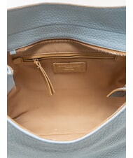 GIANNI CHIARINI MINERVA Sk&oacute;rzana torba na ramię niebo - Torby damskie - 5